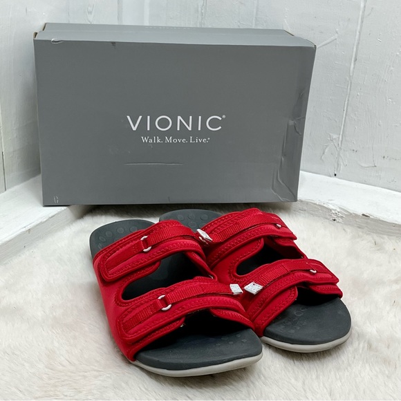 Vionic Sarah Slide Sandals - Picture 2 of 9